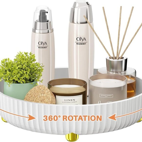 Other - NEW Bathroom Organizers and Storage,Rotating Makeup Organizer Tray for Perfume